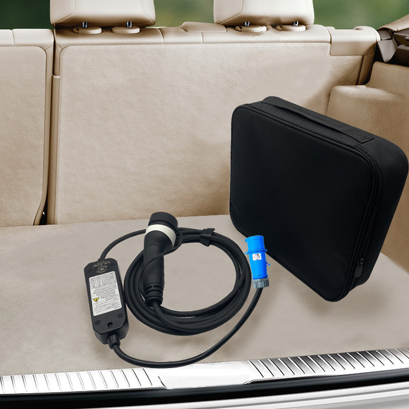 16A 3.5kW 32A 7kW Type 2 Portable EV Charger IEC 62196 Cable for New Energy Car
