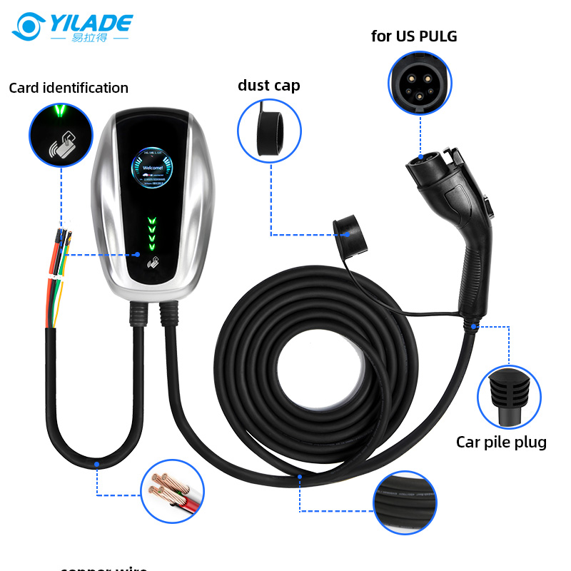 Setec EV Charging Station Type 2 Fast Electric Cars Charging Station EV Charger Station