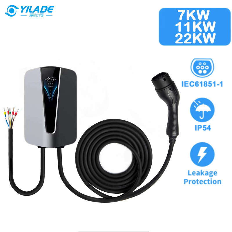 Custom Portable EV Car Charger Type1 40A 1 9KW Adjustable Current Electric Vehicle Charger for Home