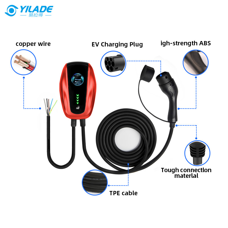 Setec EV Charging Station Type 2 Fast Electric Cars Charging Station EV Charger Station