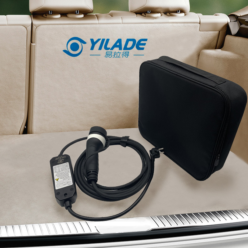 EV Portable Charger Type 2 GBT Type 1 J1772 Charger Cable WallBox 7KW 8A 10A 13A 16A 32A Adjustable Current 5M Car Fast Charger