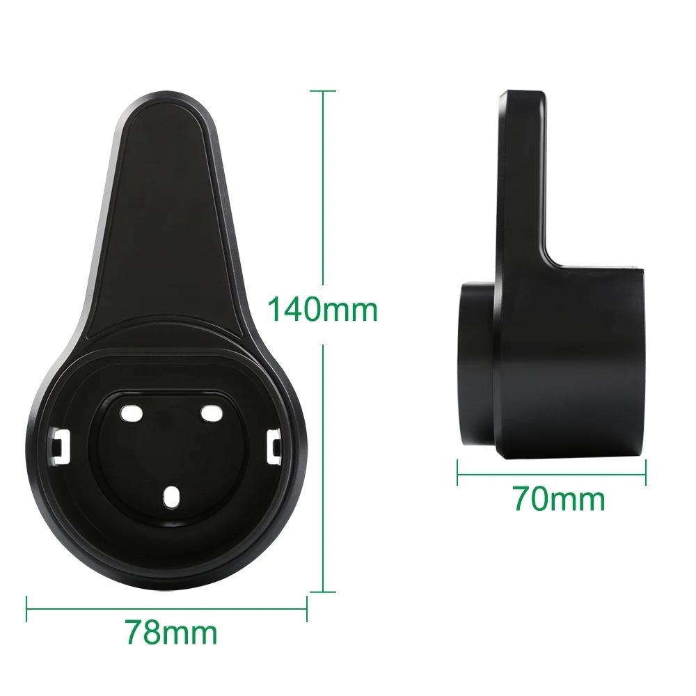 EV Charger Holder Wall-Mount Electric Vehicle Charging Cable Holder Holster Dock for Electric Cars J1772 TYPE 2 GBT Tesla