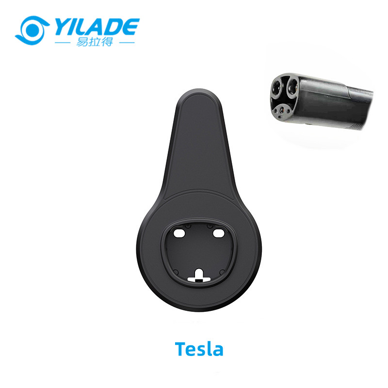 EV Charger Plug Holder for Electric Vehicle Type 2/Type 1 Charging Cable Plug Stand Extra Protection Wallmounted Wallbox