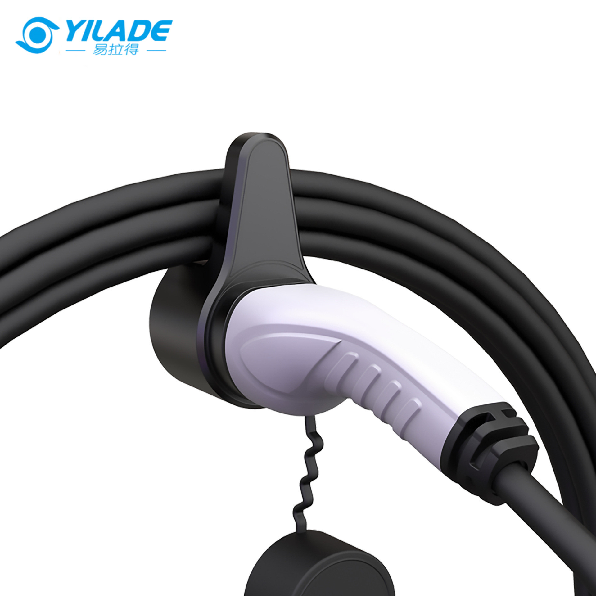 EV Charger Plug Holder for Electric Vehicle Type 2/Type 1 Charging Cable Plug Stand Extra Protection Wallmounted Wallbox