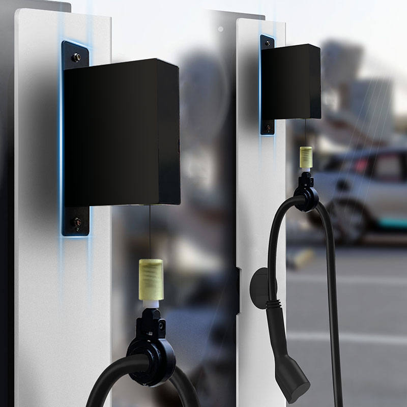EV Charger Cable Management System Electric Vehicle Charging Cable Retractor