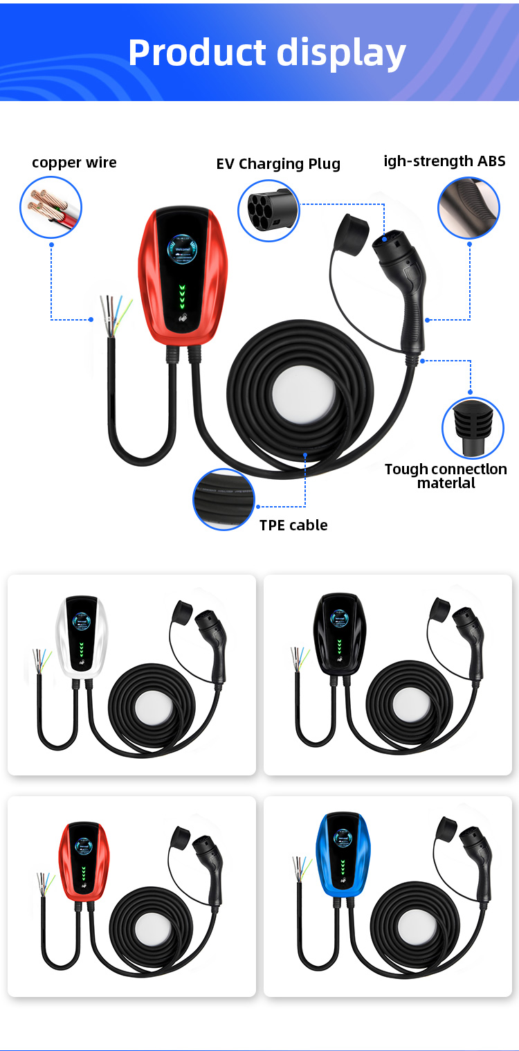 Setec  EV Charging Station Type 2 Fast Electric Cars Charging Station EV Charger Station
